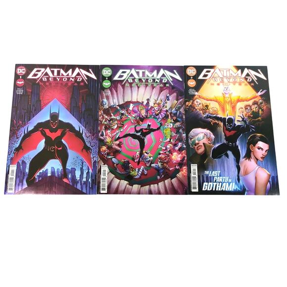 Batman Beyond Neo Year 2022 Comic Lot of 3 #1 #2 #3 DC Comics NM - Picture 1 of 2